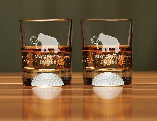 Sterling Cut Glass Fore Double Old Fashion Set