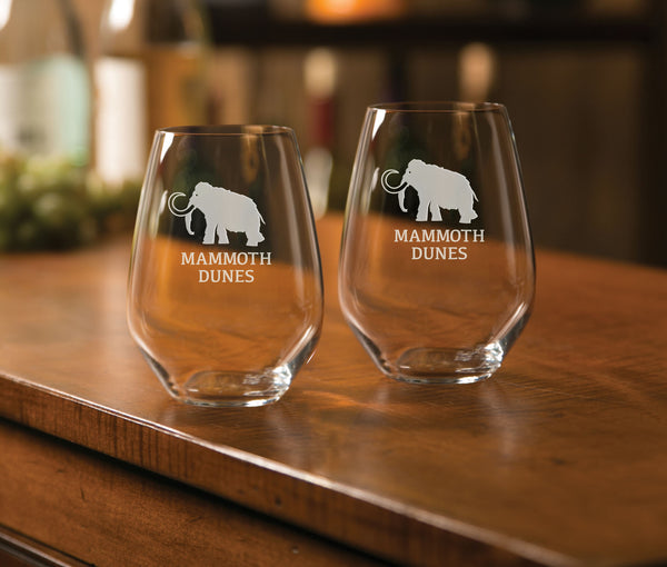 Mammoth Dunes Stemless Wine Glass Set