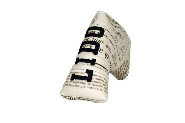 PRG Newspaper Print Blade Putter Cover