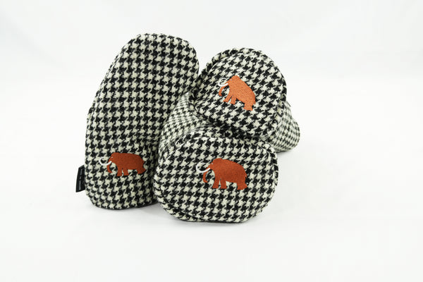 Seamus Golf Black & White Houndstooth Headcover