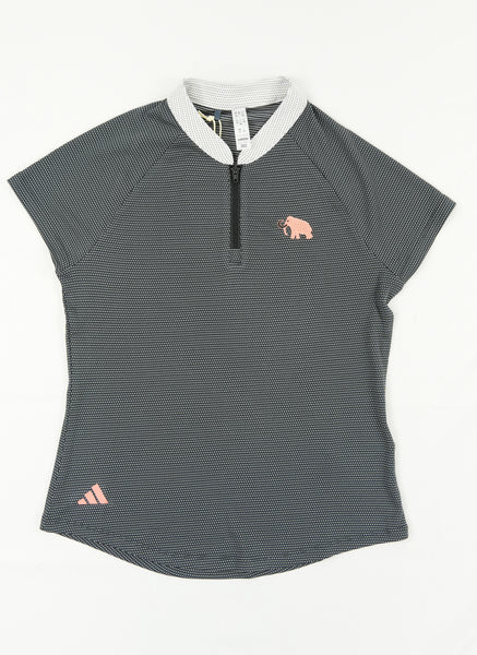 Adidas Girls 1/4 Zip Polo