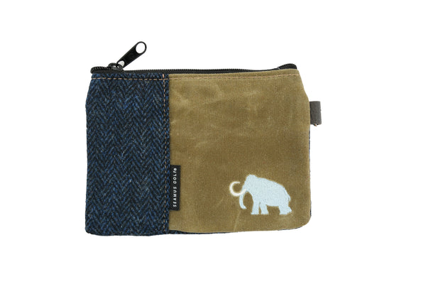 Seamus Golf Harris Tweed Zippered Valuables Pouch