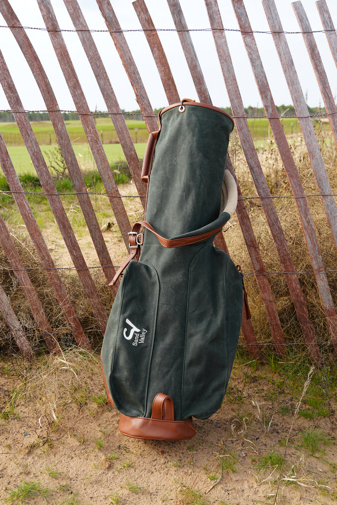 Mackenzie Walker Waxed Canvas Golf Bag Sand Valley Golf Resort Shop