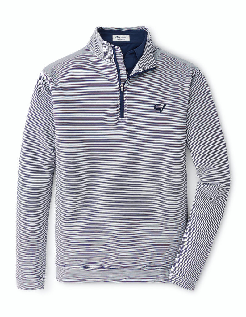 PETER MILLAR ゴルフポロシャツ S グレー ストライプ PETER MILLAR ゴルフポロシャツ S グレー ストライプ - メルカリ