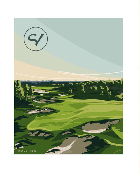 Sand Valley #10 Print