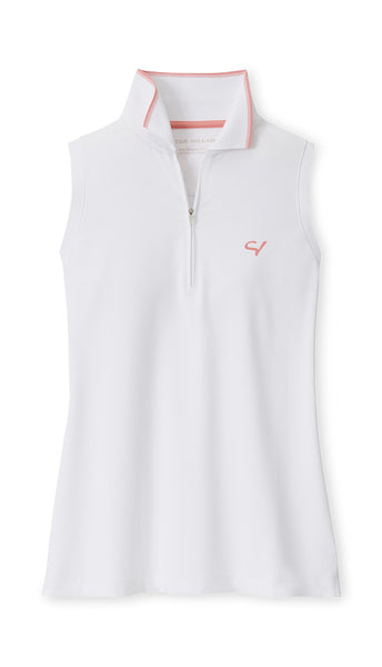 Peter Millar Chrissie Sleeveless Polo