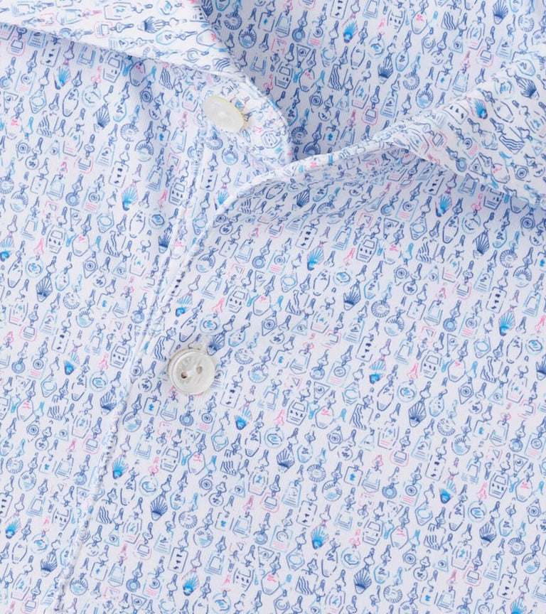 Peter Millar Villa Keys Performance Jersey Polo