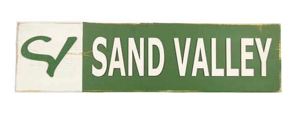 Sand Valley Wood Sign