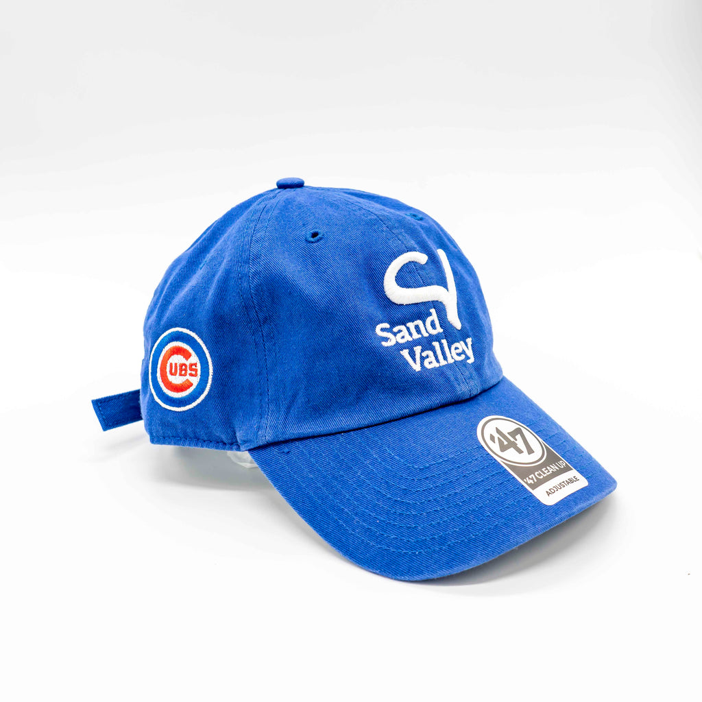 47 Men's Chicago Cubs Royal Clean Up Adjustable Hat