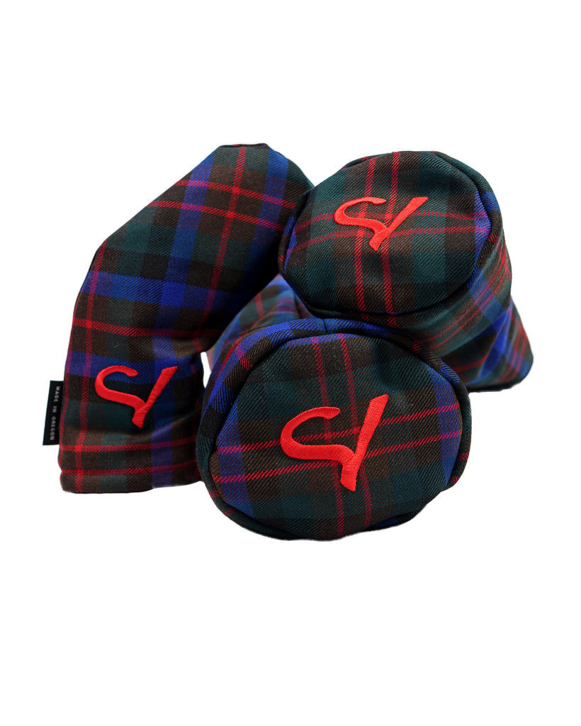 Seamus Golf MacDuff Hunting Modern Tartan Headcovers Sand Valley Golf
