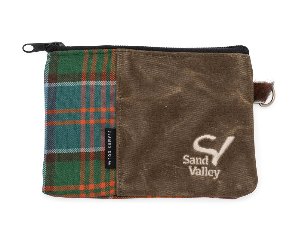Zippered golf valuables pouch 2025