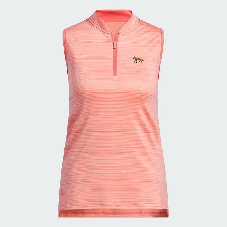 Adidas Ultimate365 Stripe Sleeveless Polo