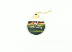 Sand Valley Wooden Ornament