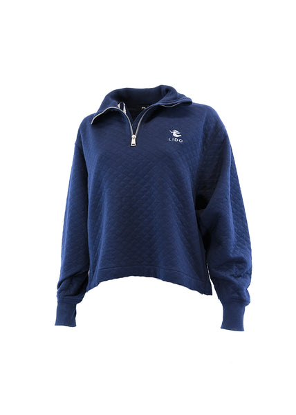 RLX Women's  double knit quarter zip