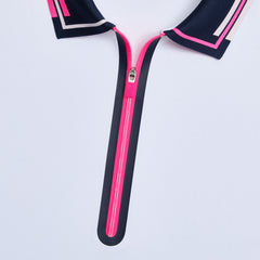 G-Fore Ladies Rib Collar Pique Sleeveless Polo