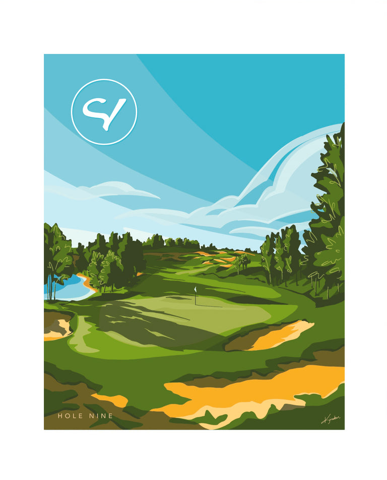 Sand Valley #9 Print