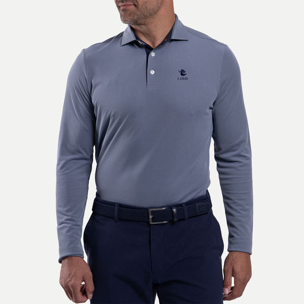 Kjus Long Sleeve Fairway Polo