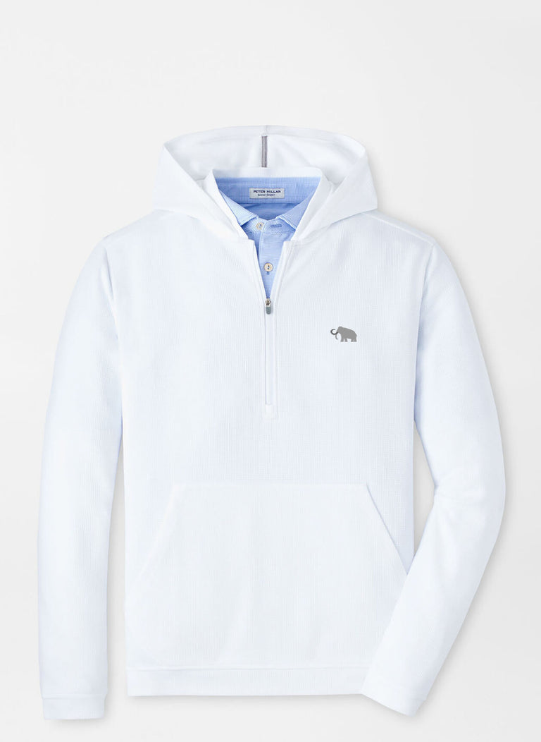 Peter Millar Grid Performance Half-Zip Hoodie