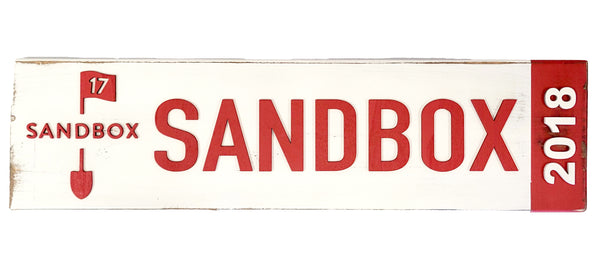 Sandbox Wood Sign