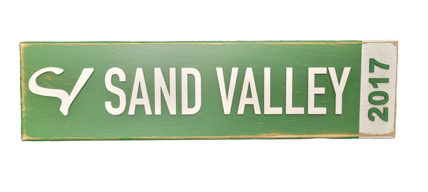 Sand Valley Wood Sign