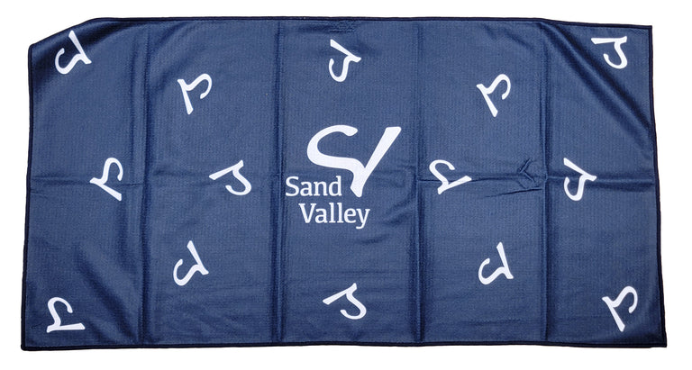 PRG Navy/White XL Caddie Towel