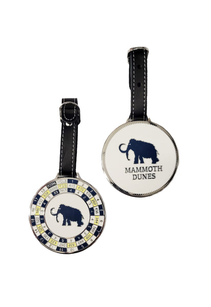 Mammoth Dunes Yardage Bag Tag