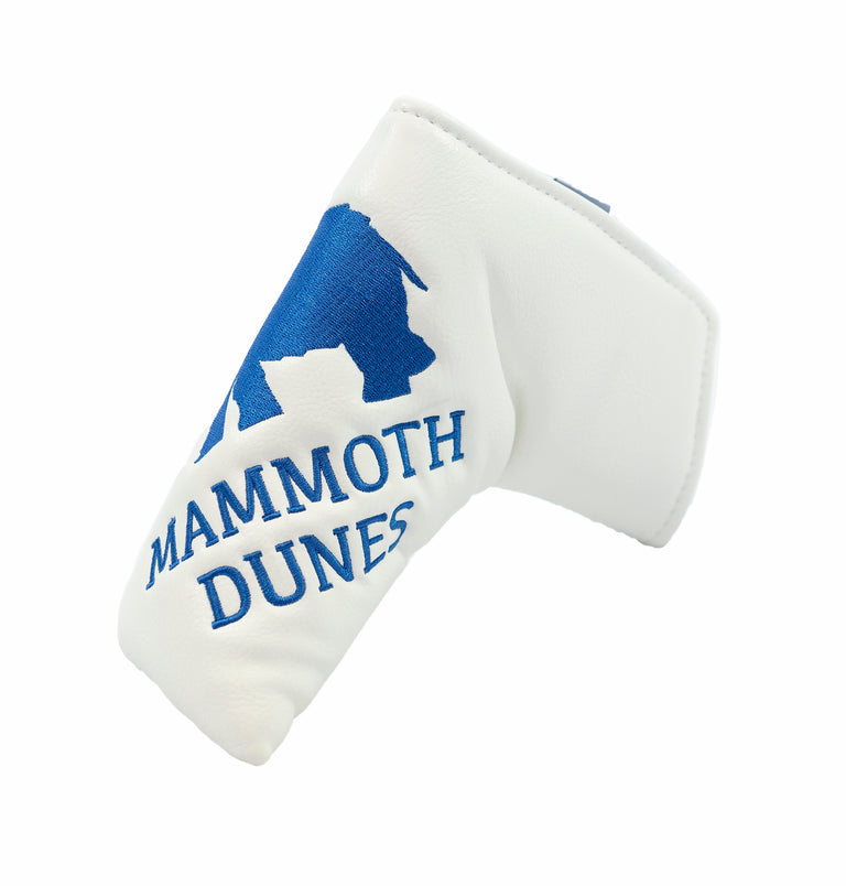 White Mammoth Dunes Blade Putter Cover