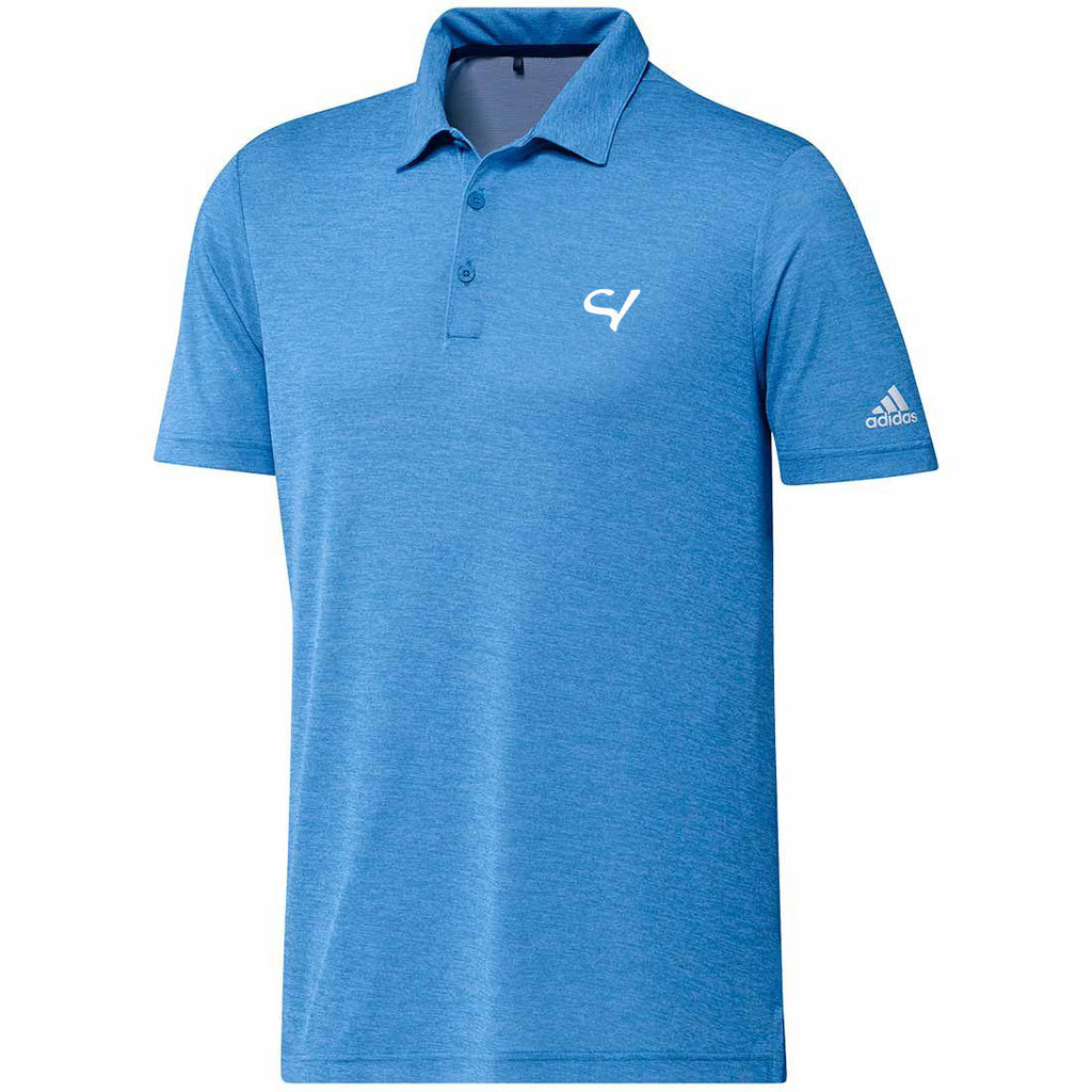 Adidas Royal Blue Heather Ult 365 Polo – Sand Valley Golf Resort Shop